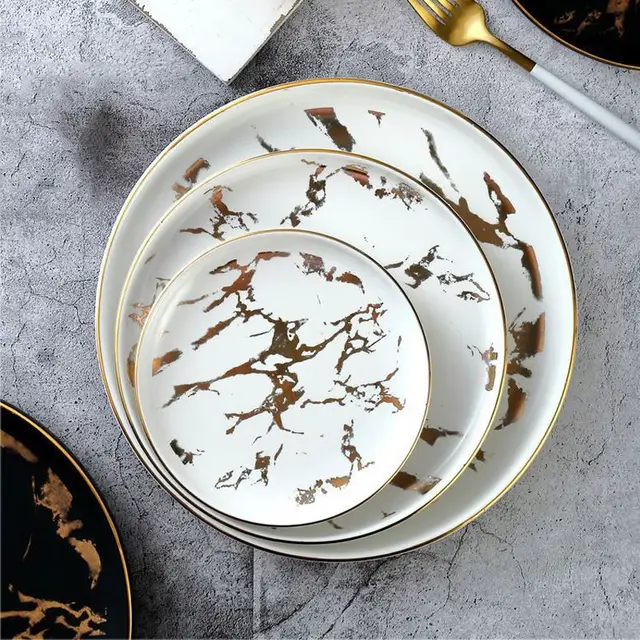 Kintsugi Starter Plates 4pc Set