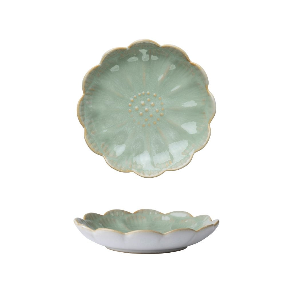 Japanese Lotus Dipping Dishes 4pc Option 2