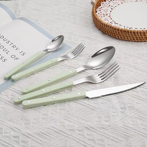 Louisiana Pistachio Green 16pc Cutlery Set