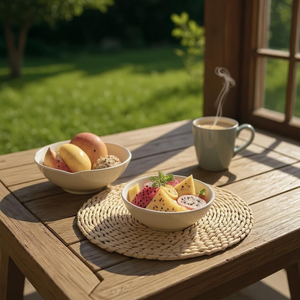 Rattan Placemats 2pc Set