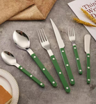 Louisiana Dark Green 16pc Cutlery Set