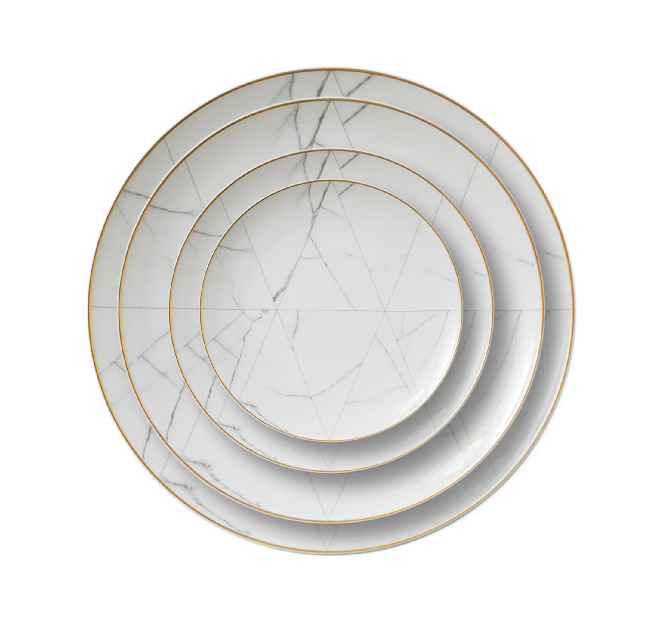 Vatican 10.5" Dinner Plates 4pc