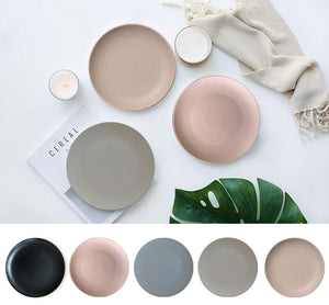 Argentina Stoneware Dinner Plates 4pc Set