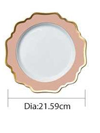 Versailles Rose 8.5" Starter Plate 4pc