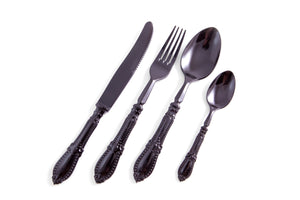 Antique Plastique Black 24pc