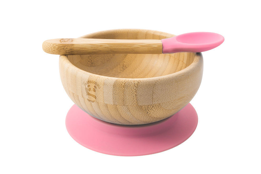 Bamboobino Toddlers Bowl Pink