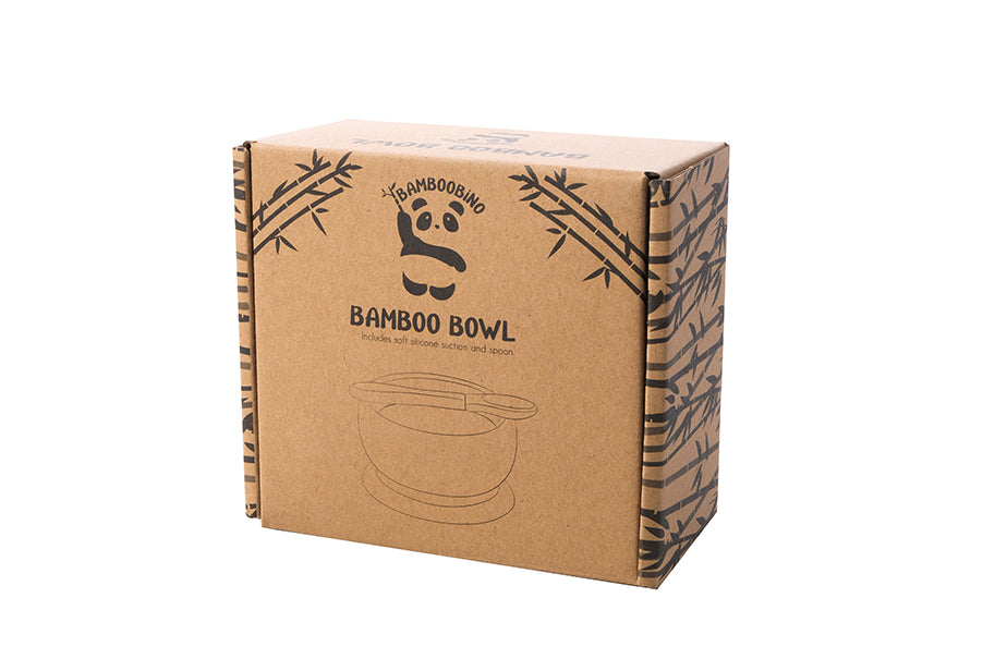 Bamboobino Toddlers Bowl Purple