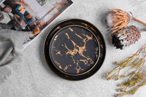 Kintsukuroi Dinner Plates 4pc Set