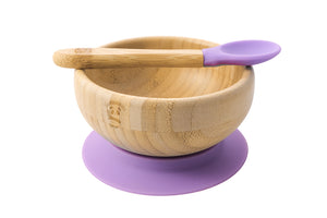 Bamboobino Toddlers Bowl Purple