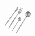 Dubai Matte Stainless Steel 16pc Cutlery Set