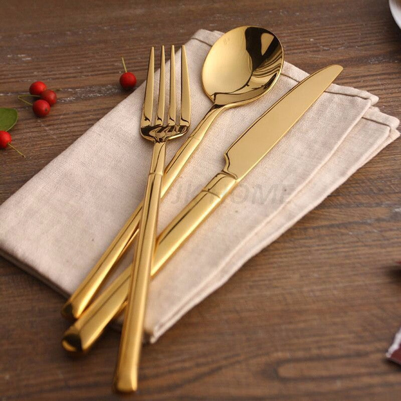 Sydney Gold 24pc Cutlery Set