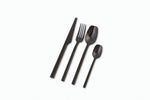 Malta Titanium Black Cutlery Set