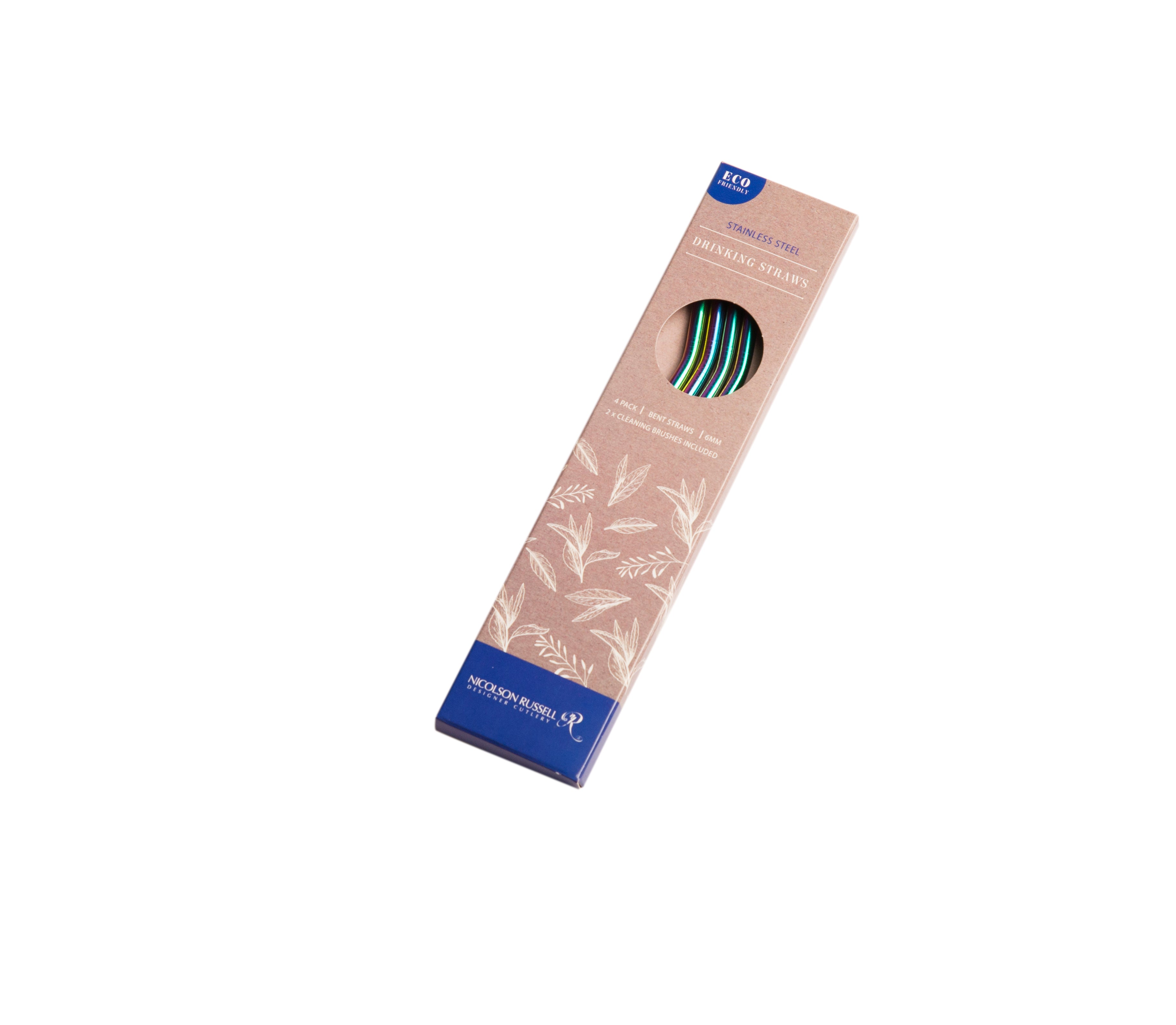 Stainless Steel Straws - Rainbow