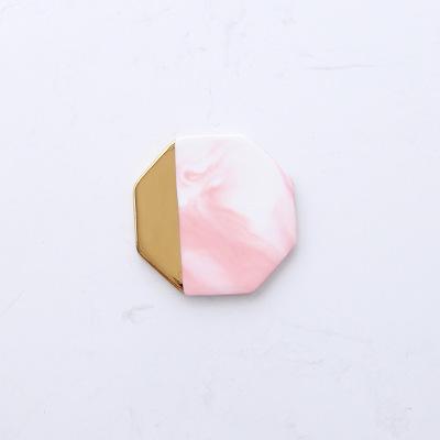Marble  and Gold  Coasters (set of 2)