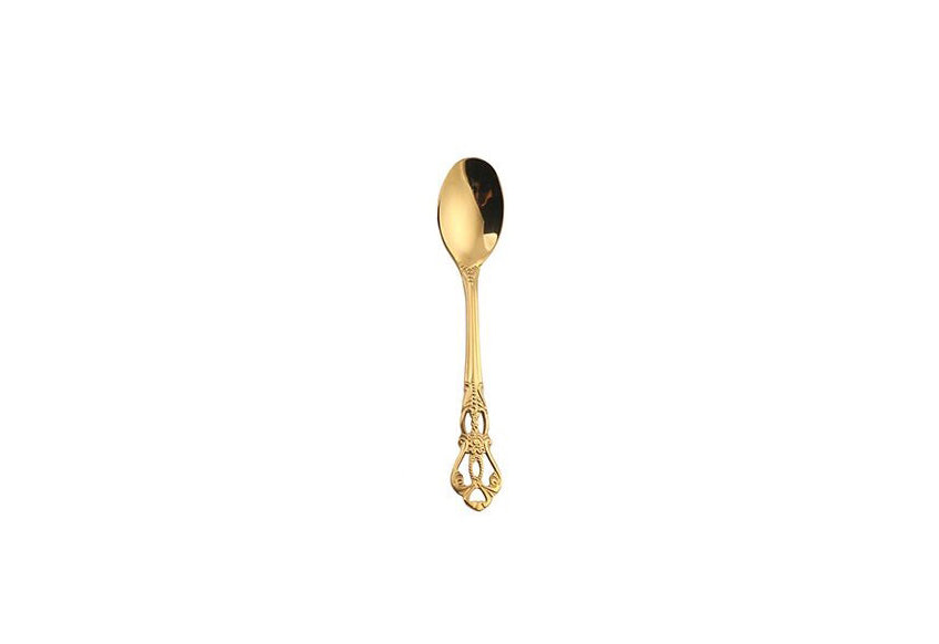 Vintage gold 6pc teaspoons