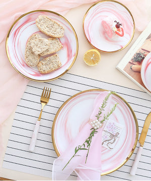 London Pink Starter Plate