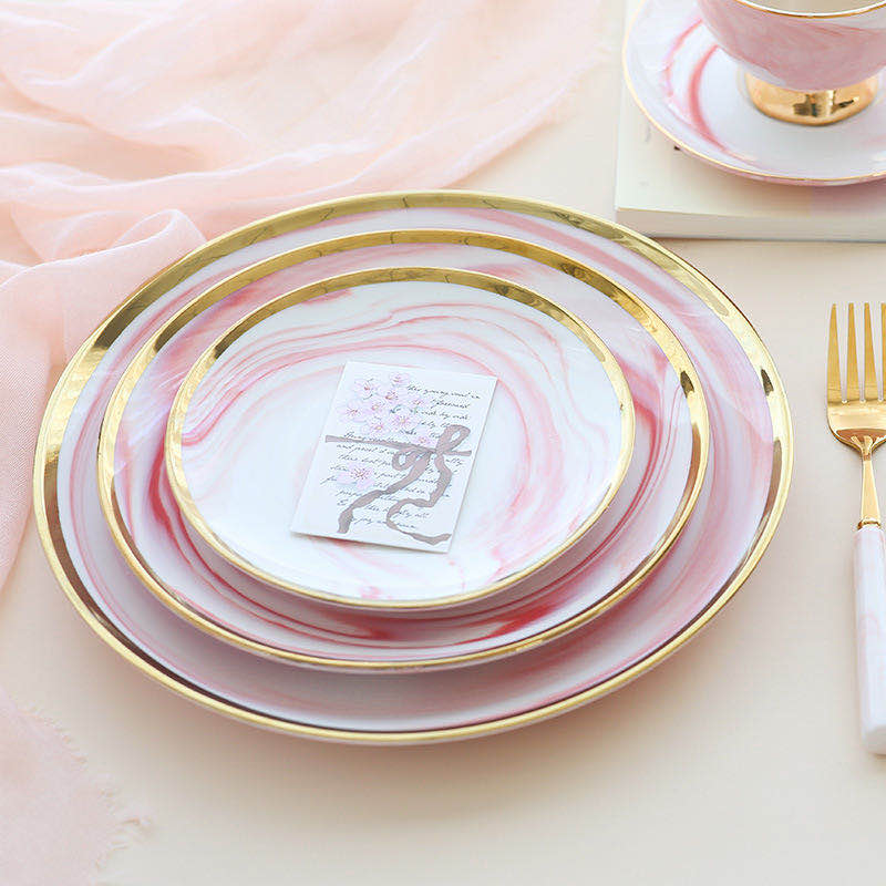 London Pink Starter Plate