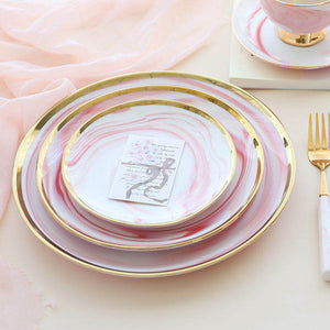 London Pink Starter Plate