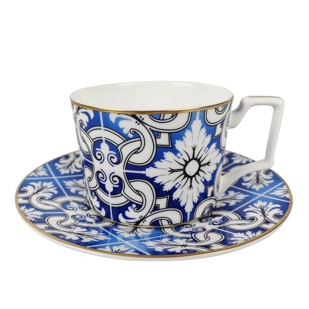 Athens Teacup and Saucer Set