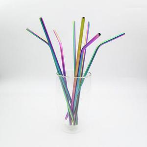 Stainless Steel Straws - Rainbow