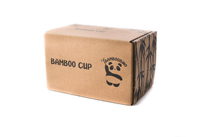 Bamboobino Toddlers Cup with lid and straw Purple